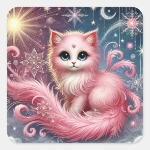 Radiant Pink Dream Aura Sticker Sheet