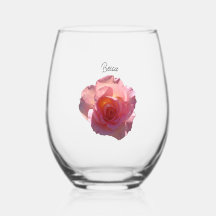 Radiant Pink Tea Rose Personalised