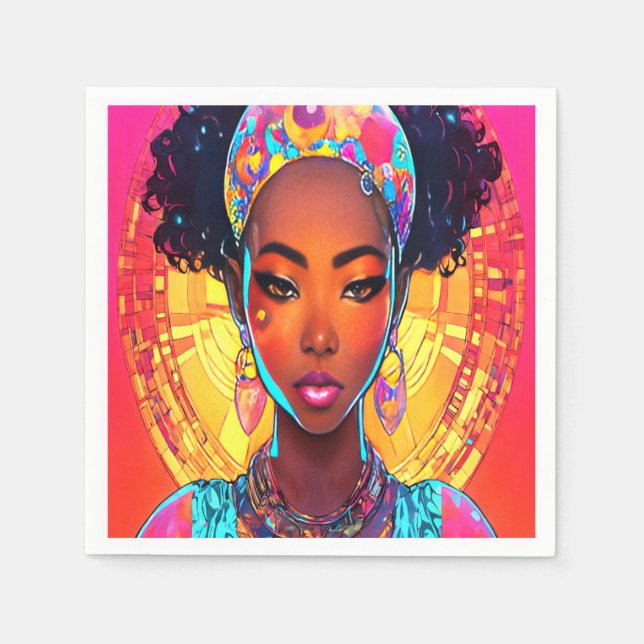 Radiant Queen Napkin (Front)