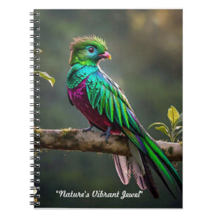 "Radiant Quetzal" Notebook