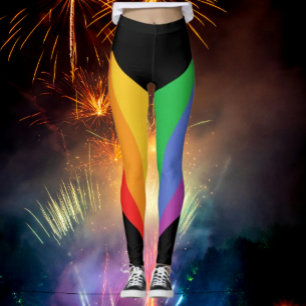 Radiant Rainbow Blackout Leggings
