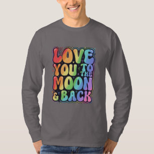 Radiant Rainbow Love Lettering T-Shirt