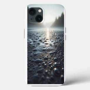 Radiant Raindrops at Sunrise Phone Case - Moody Mo