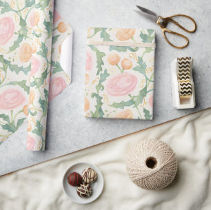 Radiant Ranunculus Wrapping Paper