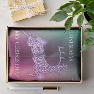Radiant Reindeer Christmas Tissue Paper