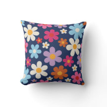 Radiant Retro Flower Blooms