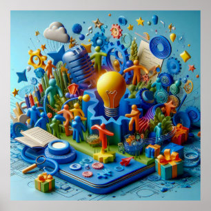 Radiant Revelations: Bulb's Big Break Poster