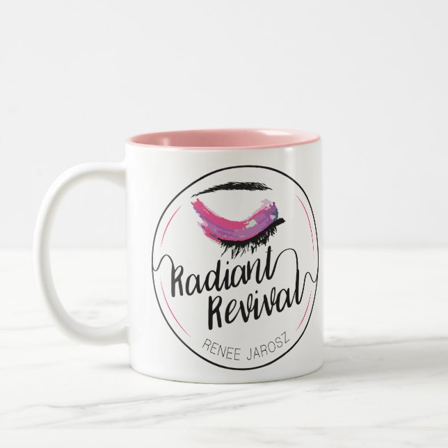 Radiant Revival Logo Mug (Left)