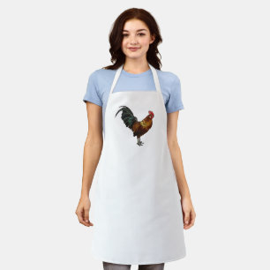 Radiant Rooster Apron