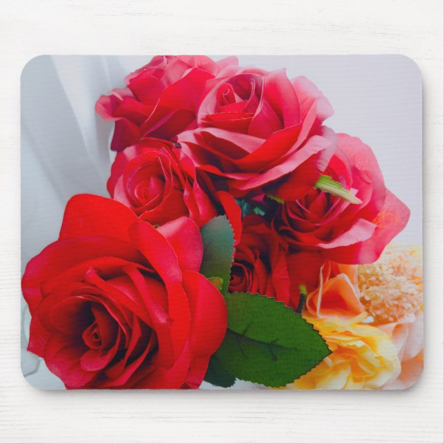 Radiant Rose Mouse Mat (Front)