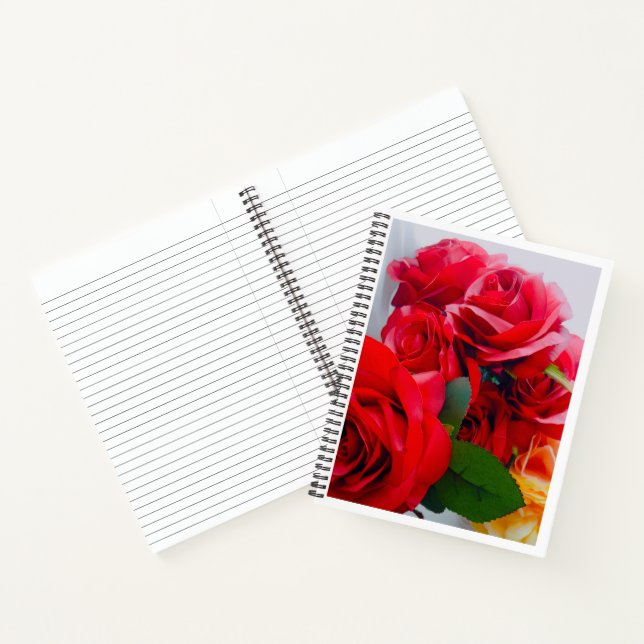 Radiant Rose Notebook (Inside)