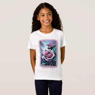 Radiant Roses: Perfectly Pink and Purple Petals T-Shirt