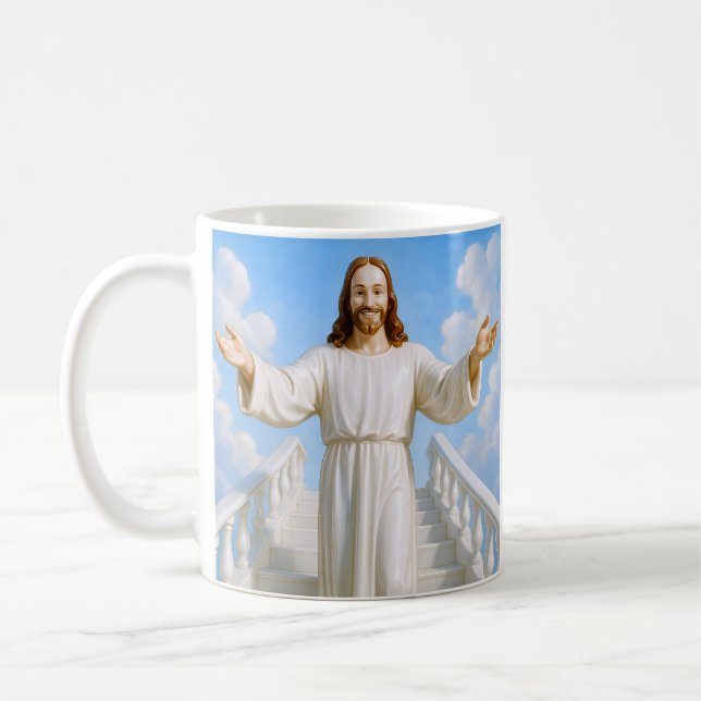Radiant Saviour Welcome Coffee Mug (Left)