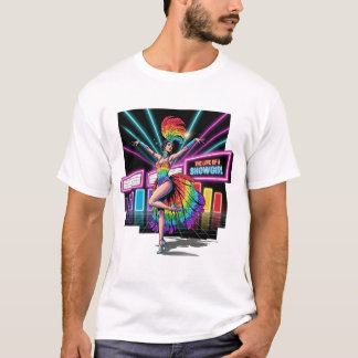 Radiant showgirl celebrates life in the spotlight  T-Shirt