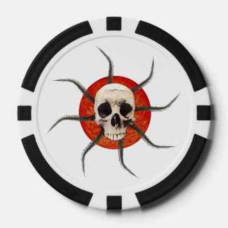 Radiant Skulls Forever Poker Chips