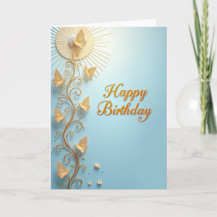 Radiant Sky Birthday Card