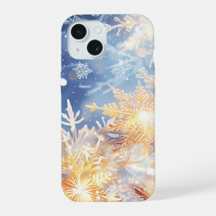 Radiant Snowflake Glow Phone Case