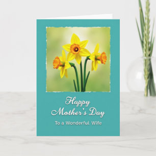 Radiant Spring Mothers Card