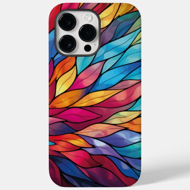 Radiant Stained Glass Bloom  Case-Mate iPhone Case (Back)
