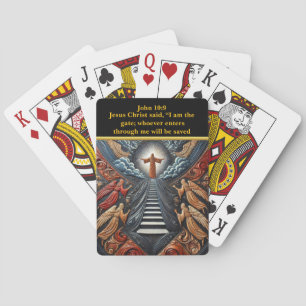 Radiant Stairway to Salvation Playing Cards