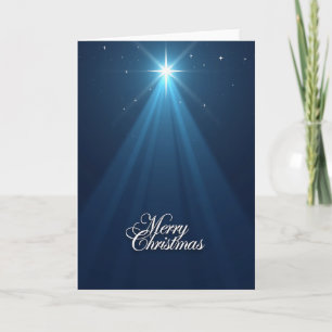 Radiant Star Christmas Card