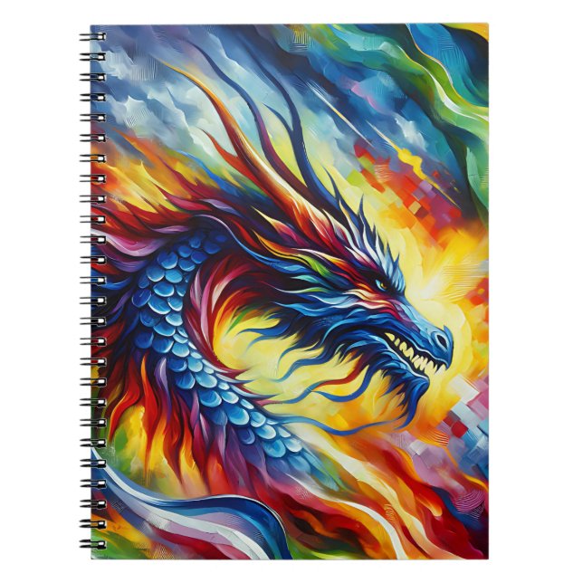 Radiant Storm Dragon Notebook (Front)