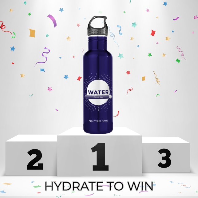 Radiant Sun Water Quote with Good Day Bar 710 Ml Water Bottle (Creator Uploaded)