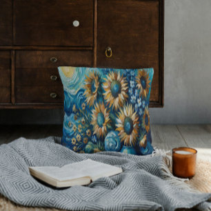 Radiant Sunflowers Cushion