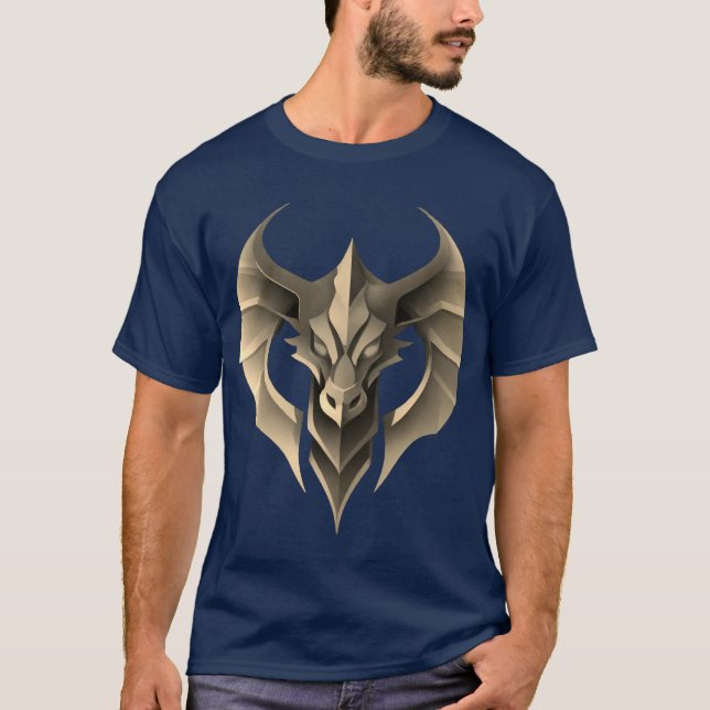 Radiant Symmetry Dragon Emblem T-Shirt (Front)