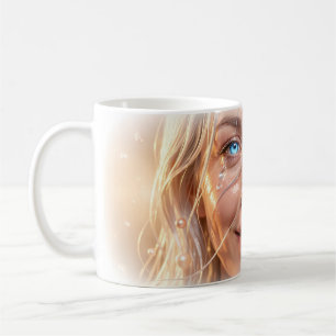 Radiant Tears of Resilience Portrait Mug