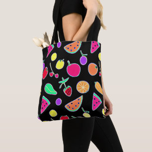 Radiant Tropic Neon Magic Tote Bag