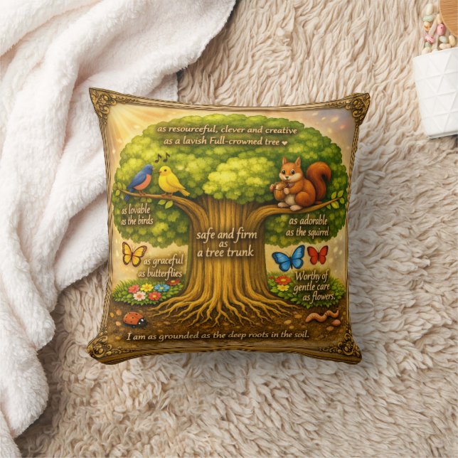 Radiant Visiontree Cushion (Blanket)