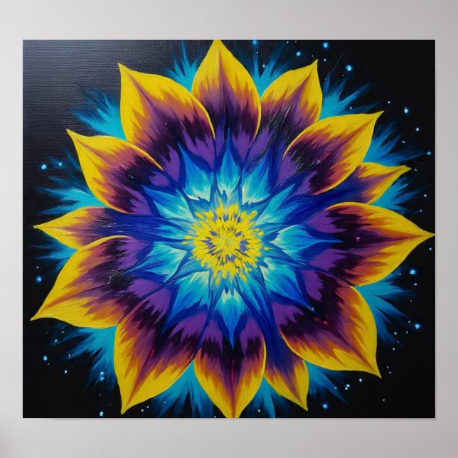 RadiantBurst Poster (Front)
