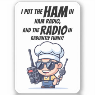 Radiantly Funny Ham Radio Operator