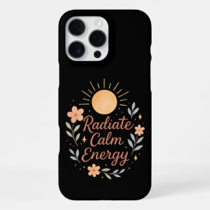 Radiate Calm Energy – Pastel Watercolor  iPhone 16 Pro Max Case