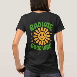 Radiate Good Vibes - Sunshine Smiley T-Shirt