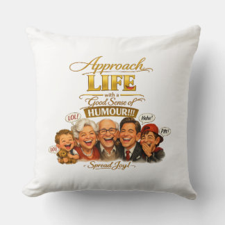 Radiate joy cushion