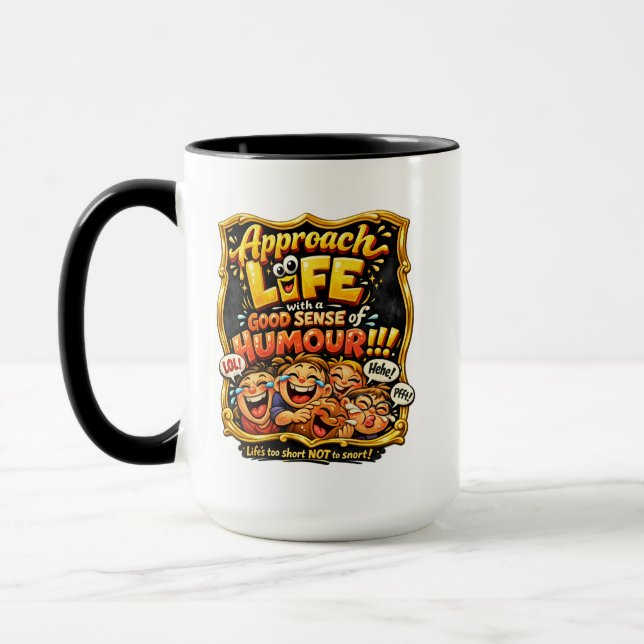 Radiate joy mug (Left)