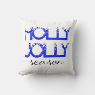 "Radiate Joy with Our Holly Jolly Apparel" Cushion