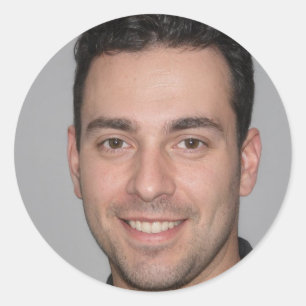 Radiate Love Classic Round Sticker