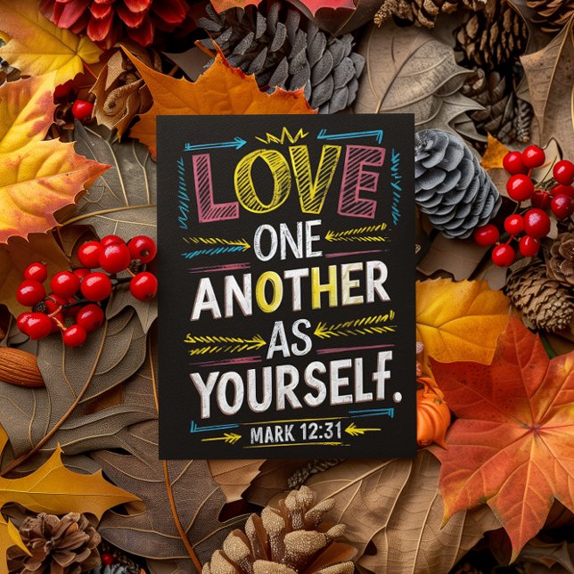 Radiate Love, Embrace Unity Postcard (Creator Uploaded)