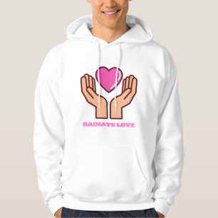 Radiate Love – Inspirational Hoodie for a Positive