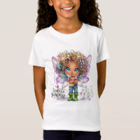 Radiate Positivity Lil Fairy Kids T-Shirt