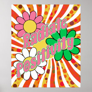 Radiate Positivity  Poster