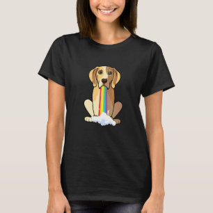 Radiate Positivity Rainbow Dog  Beagle Dog Mum T-Shirt