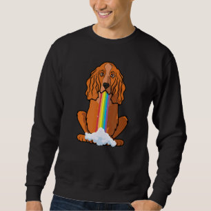 Radiate Positivity Rainbow Dog Cocker Spaniel Sweatshirt