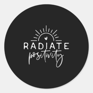 Radiate Sitivity  Classic Round Sticker