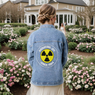 Radiating Joy Since 1984 Denim Jacket