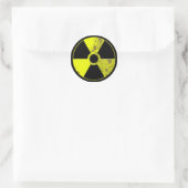 Radiation Classic Round Sticker (Bag)