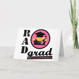 Radiation Grad BREAST CANCER Card